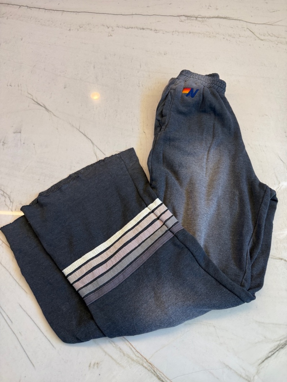 Aviator Nation Wide Leg Sweatpants